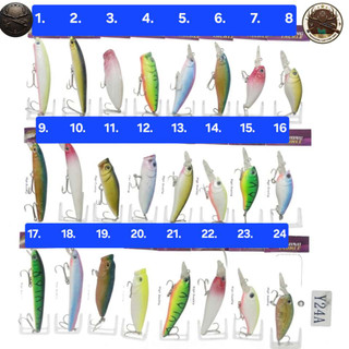 لور ( طعمه ) ماهیگیری اسپینی Y24A